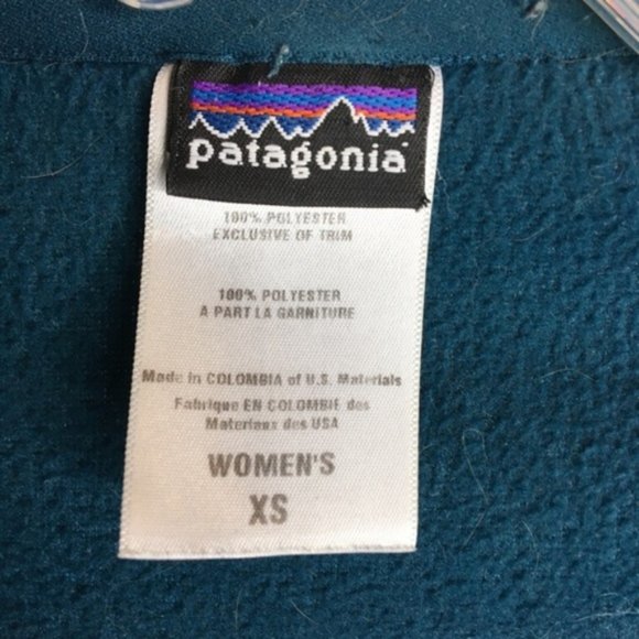 Patagonia Fleece Full Zip Sweater Jacket XS 221 - Picture 5 of 5